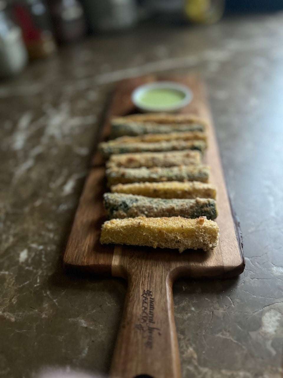 The Crunchiest Zucchini Fries
