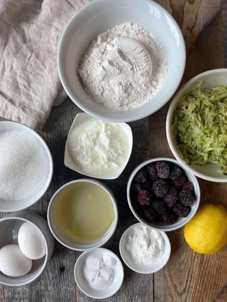 Delightfully Moist Lemon Blackberry Zucchini Loaf Delightfully Moist Lemon Blackberry Zucchini Loaf Just Crumbs by Suzie Durigon