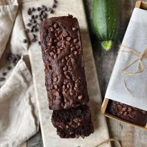 double chocolate zucchini cake