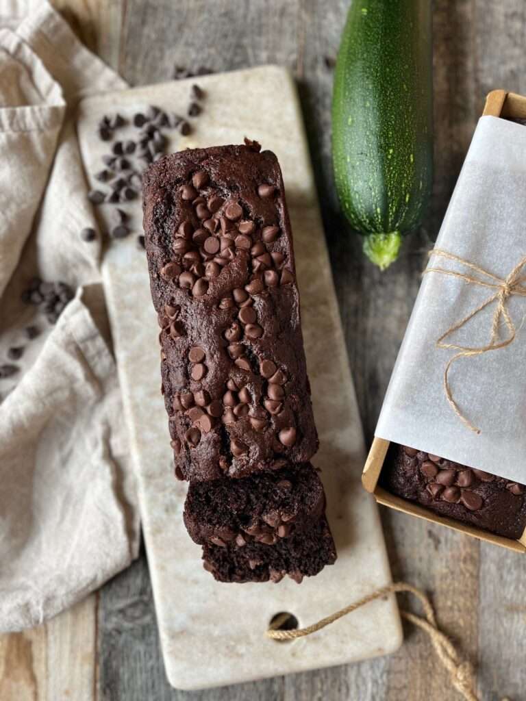 double chocolate zucchini cake