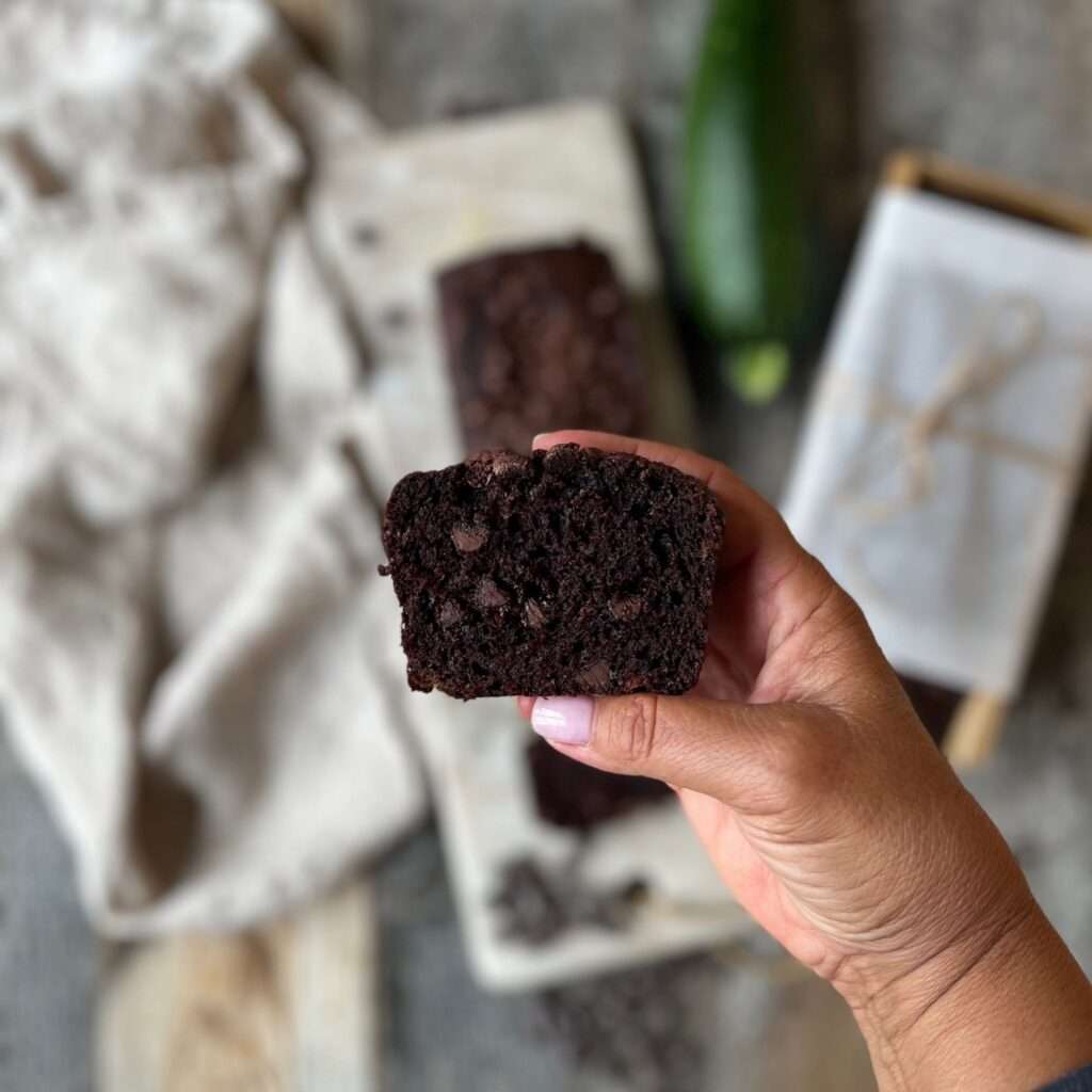Crazy Moist Double Chocolate Zucchini Cake Just Crumbs by Suzie Durigon