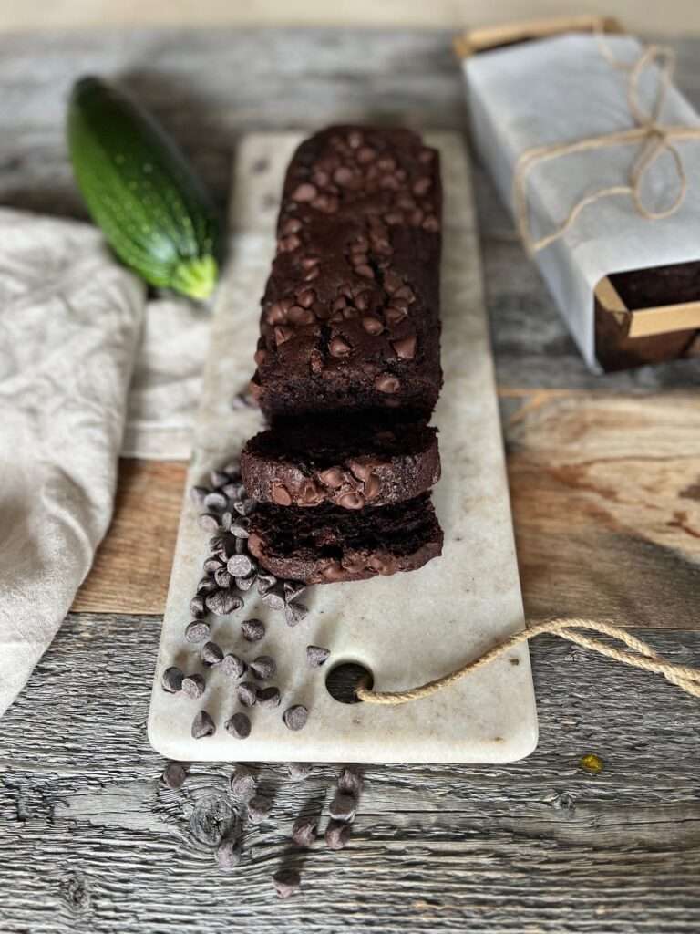 Crazy Moist Double Chocolate Zucchini Cake Just Crumbs by Suzie Durigon