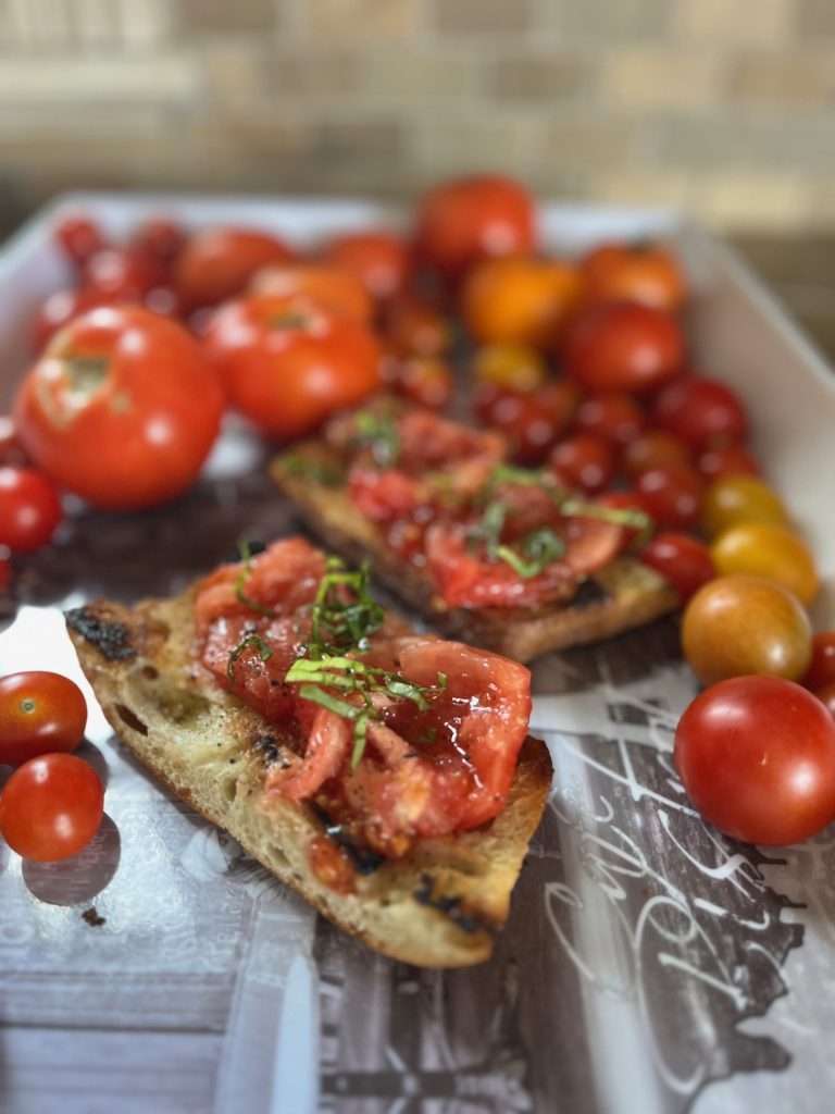 tomato bruschetta
