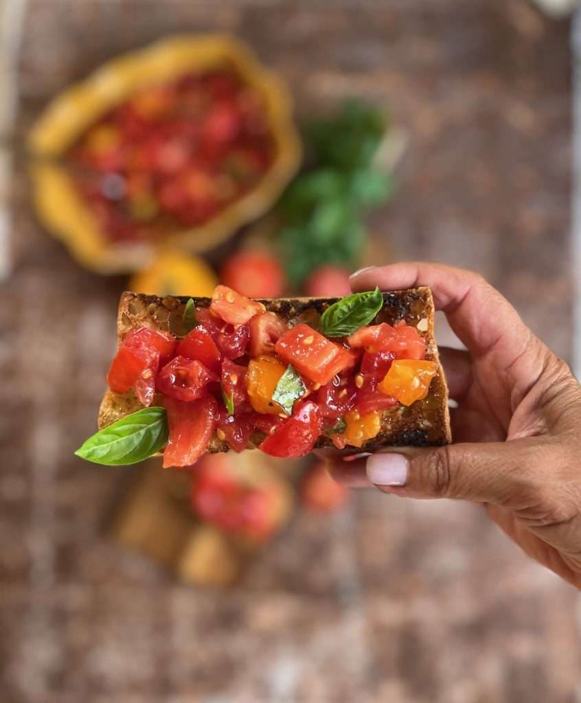 tomato bruschetta