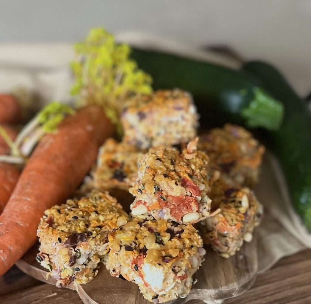mediterranean zucchini loaf