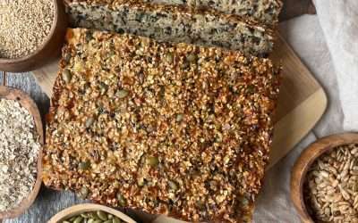 High Protein Seeded Cottage Cheese Bread