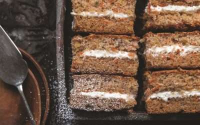 Old Fashioned Carrot Cake With Cream Cheese Icing