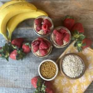 A Cozy Start: Muesli-Style Overnight Oats with Grated Apple overnight oats
