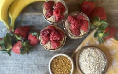 A Cozy Start: Muesli-Style Overnight Oats with Grated Apple