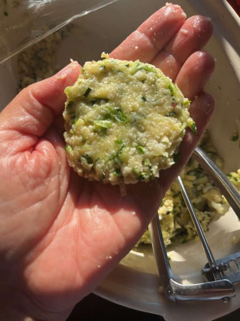 zucchini fritters