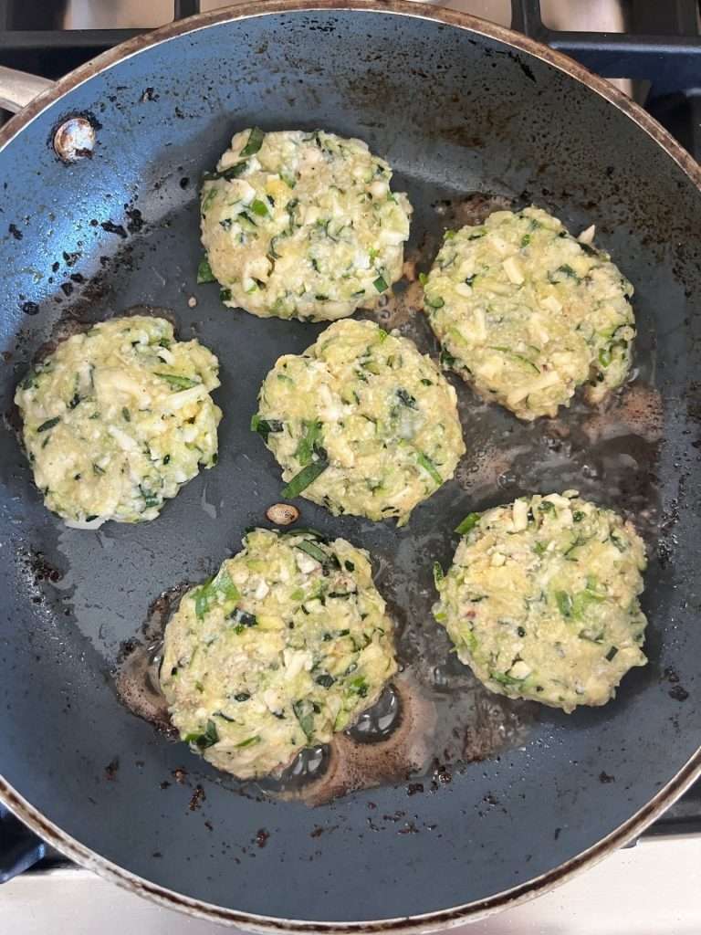 zucchini fritters