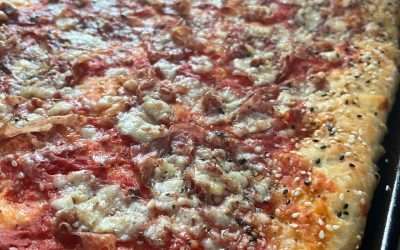 High Protein Pizza (made with Greek Yogurt!)